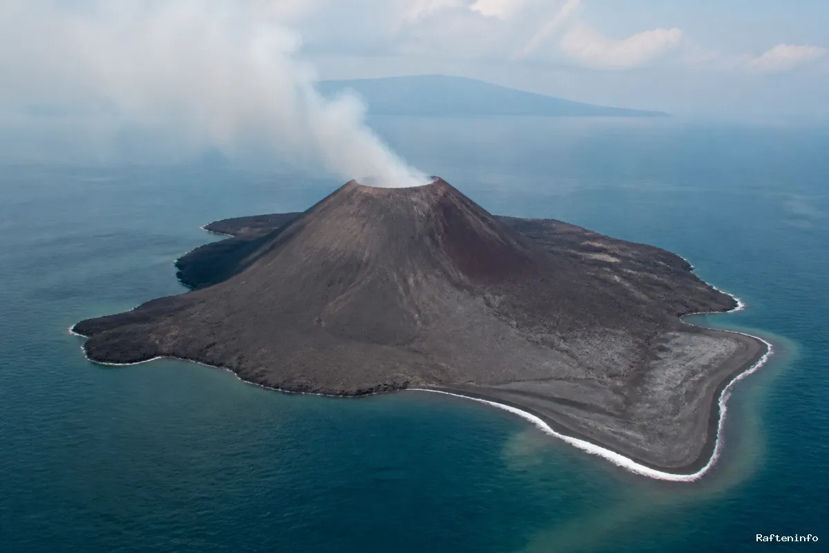 Daratan Baru Anak Krakatau Capai Luas 30,3 Hektare