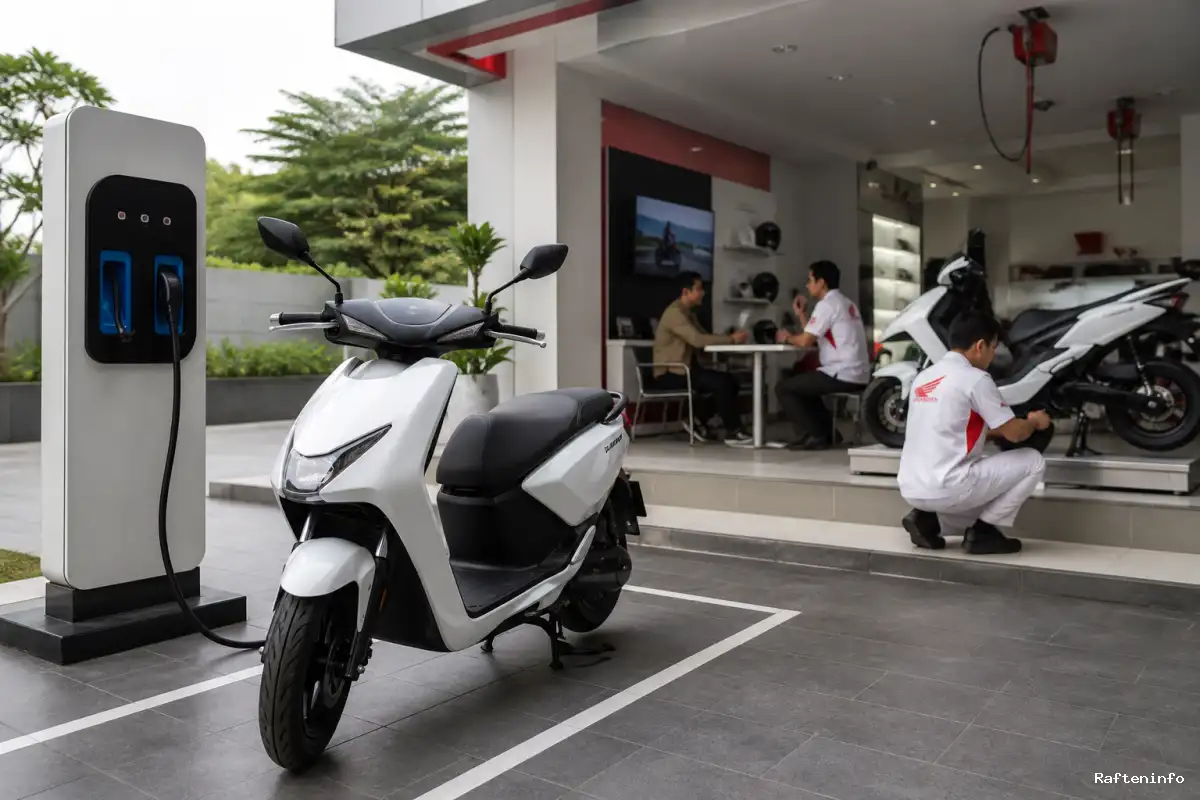Honda Bangun Ekosistem Motor Listrik hingga Pengelolaan Baterai