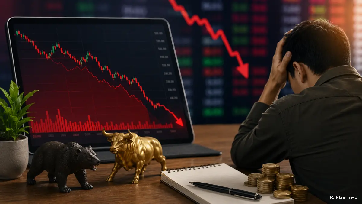 Cara Menghadapi Portofolio Saham Merah agar Tetap Tenang