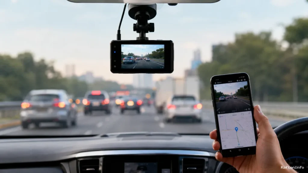 Dashcam Real-Time Pantau Kendaraan Jarak Jauh