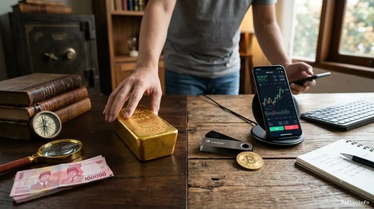 Emas vs Kripto, Mana yang Lebih Cocok untuk Investasi?