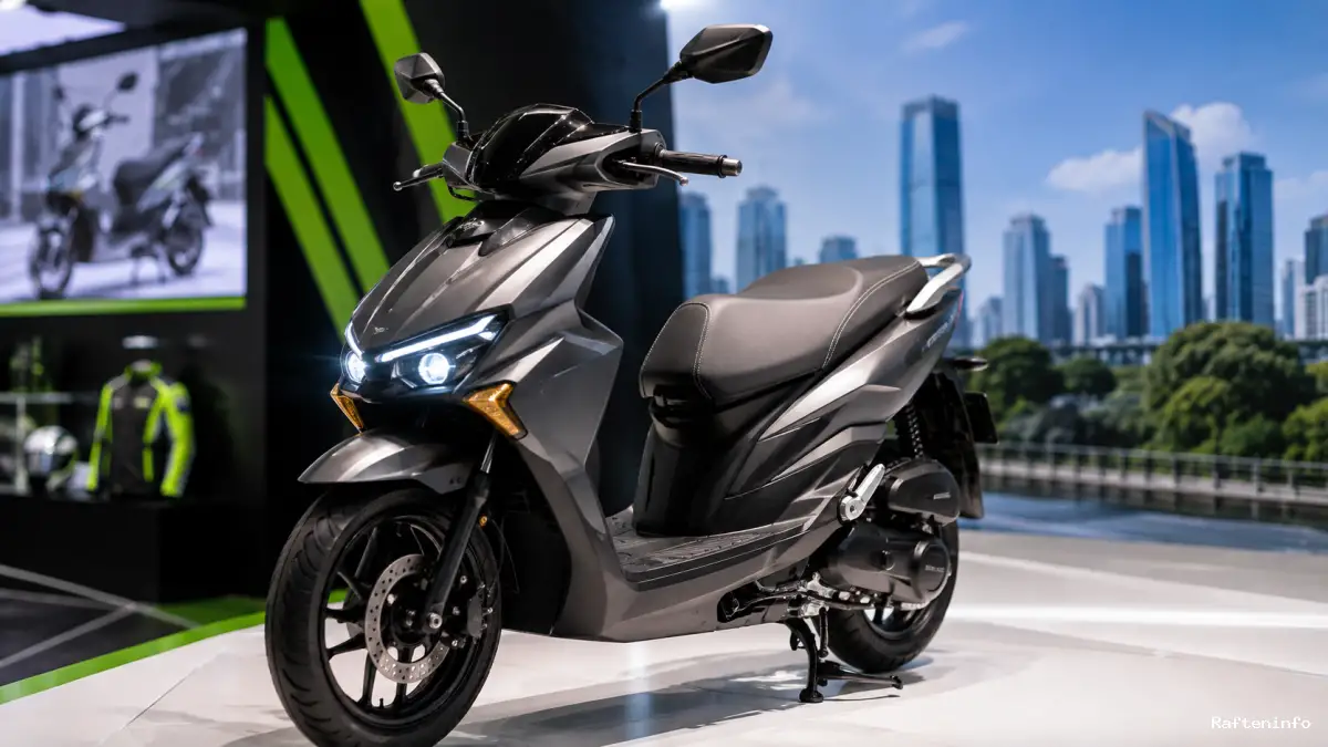 Kawasaki Luncurkan Skutik Pertama, Brusky 125 Seharga Rp26,5 Juta