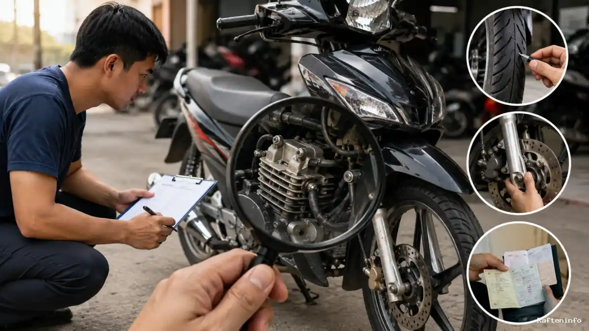 Cara Cek Motor Bekas Sebelum Membeli agar Tidak Salah Pilih