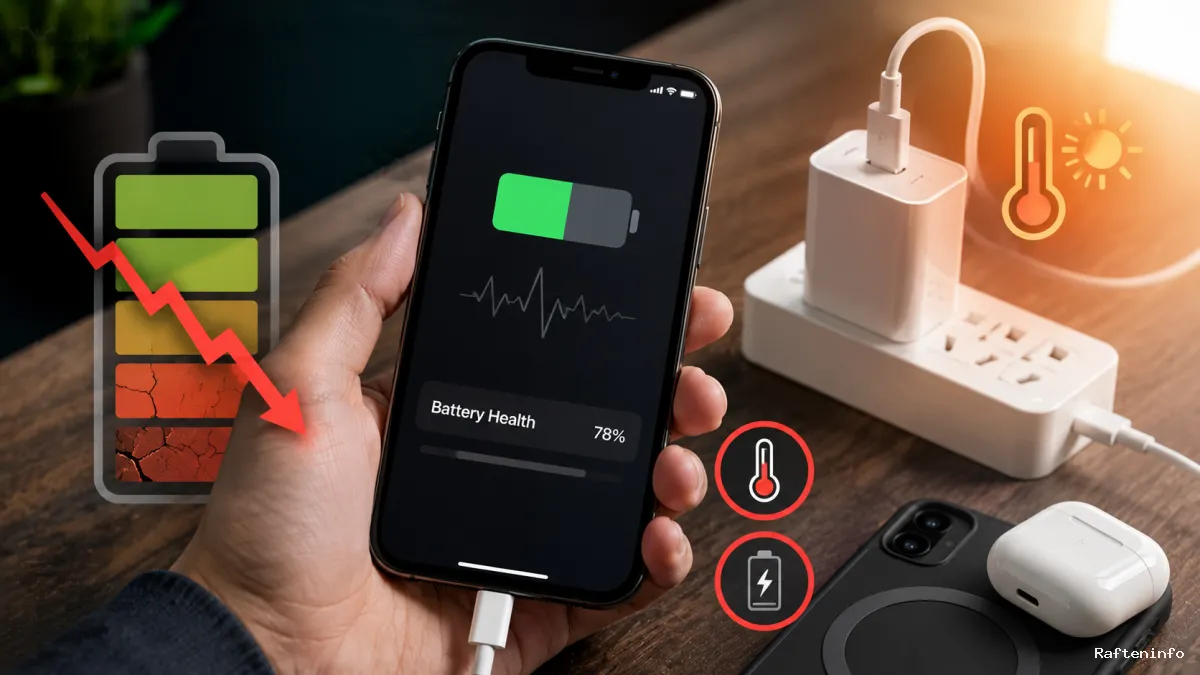 Kenapa Battery Health iPhone Cepat Turun? Ini Penyebabnya