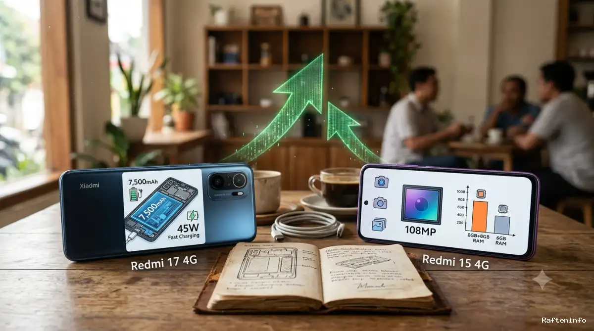 Redmi 17 4G Lebih Baru, tapi RAM Lebih Kecil dan Harga Lebih Mahal