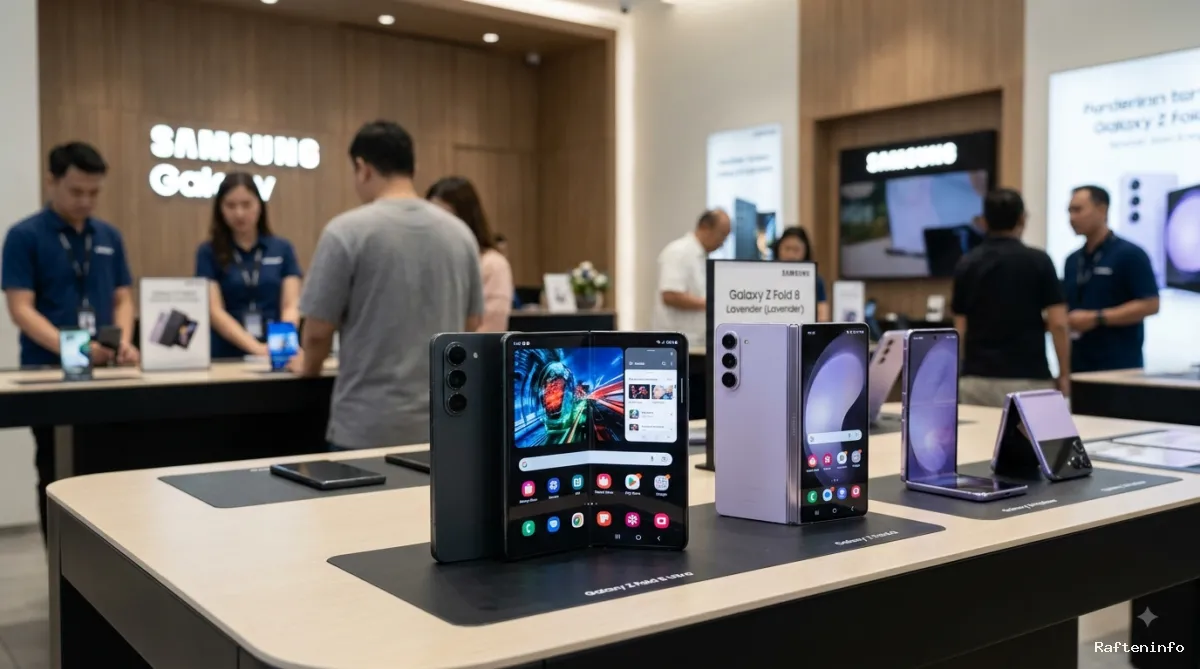 Samsung Galaxy Z Fold 8 Series Resmi Dijual di Indonesia