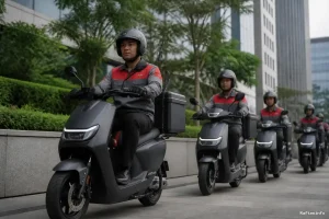 80 FOX 350 Polytron Tambah Armada Listrik Rentokil Jadi 325 Unit