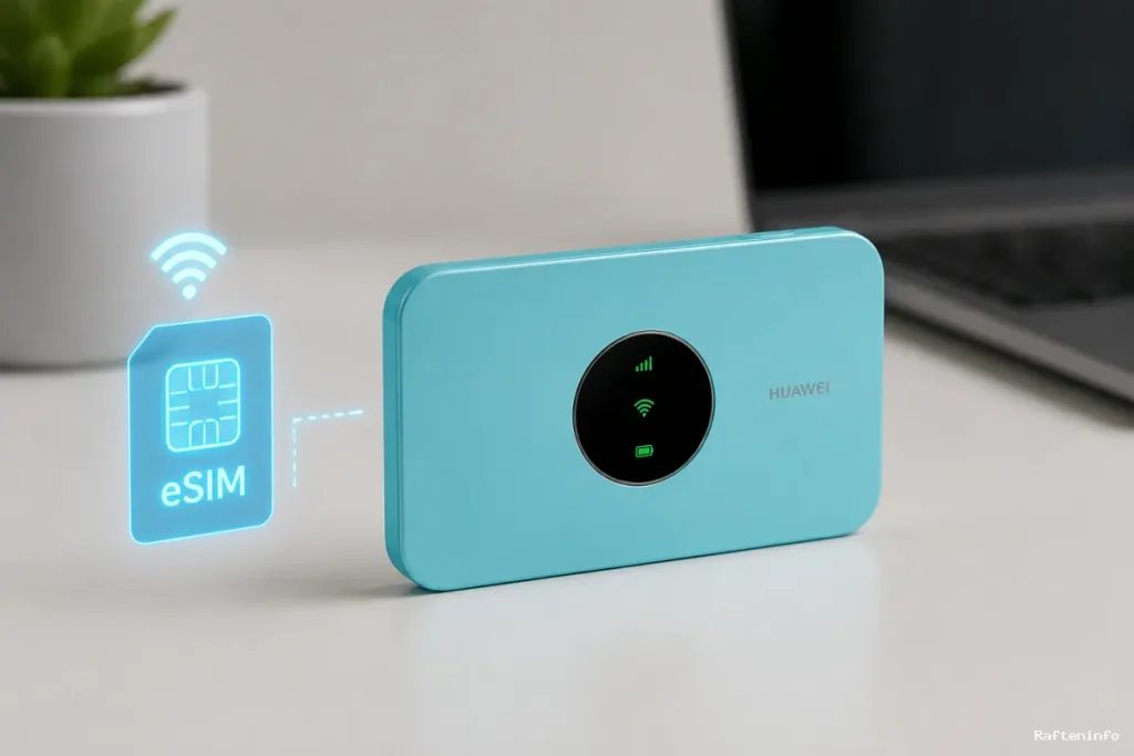 Huawei Mobile WiFi 5 eSIM Tawarkan Hotspot Ringkas dan Dukungan Dua Operator