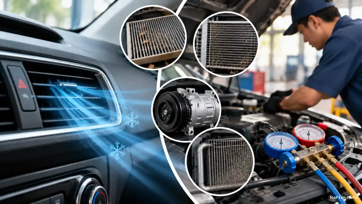 AC Mobil Tak Dingin? Ini 8 Penyebab yang Perlu Dicek