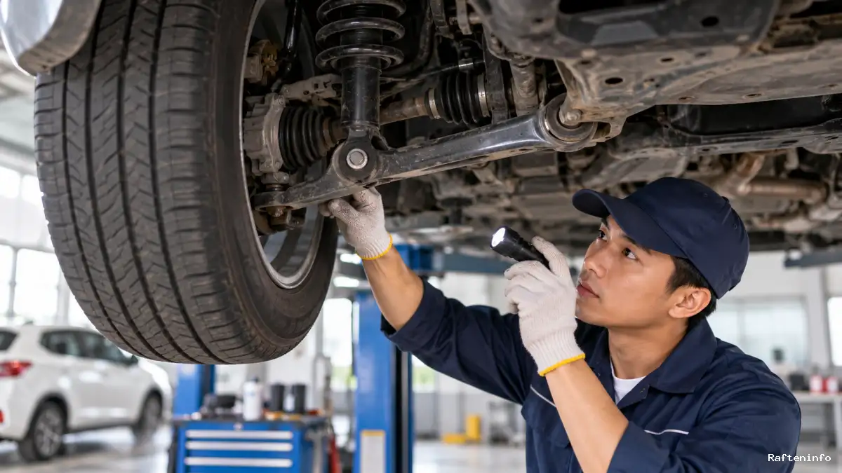 Cara Cek Kondisi Kaki-Kaki Mobil dengan Mudah
