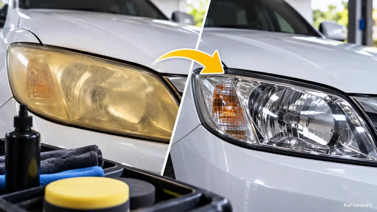 Lampu Utama Mobil Menguning? Jangan Buru-Buru Ganti Baru