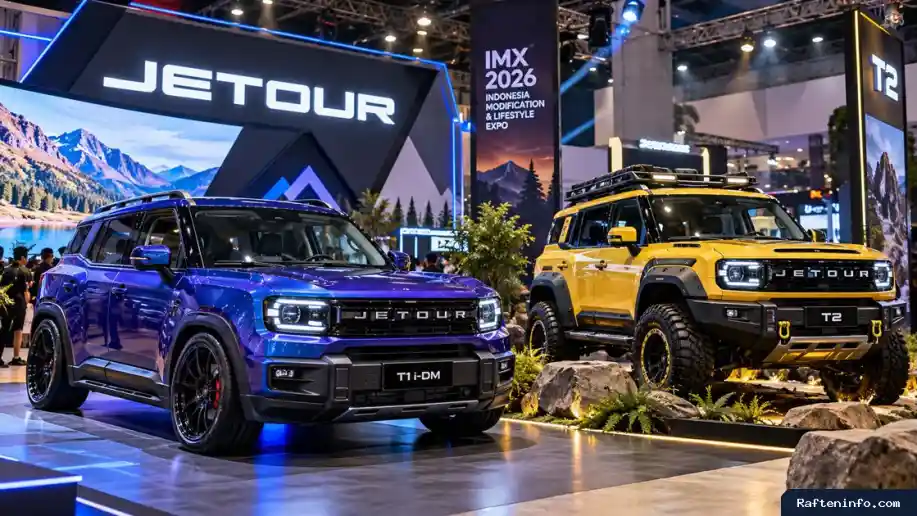 Jetour T1 i-DM dan T2 Tampil dengan Modifikasi Adventure di IMX 2026